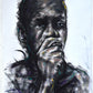 Loud Then Words (Man) Mlamuli Mkhwanazi Paintings JULIE MILLER AFRICAN CONTEMPORARY