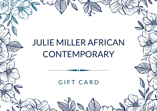 Julie Miller African Contemporary Gift Card JULIE MILLER AFRICAN CONTEMPORARY Gift Cards JULIE MILLER AFRICAN CONTEMPORARY