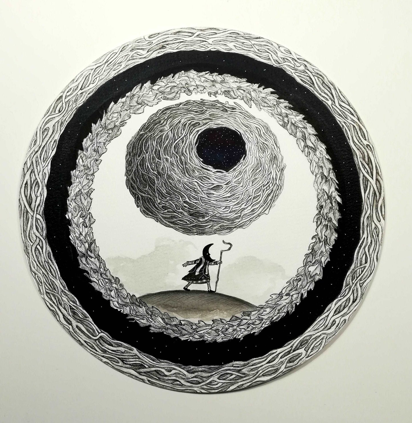 A Moon's Nest - Original David Griessel Drawings JULIE MILLER AFRICAN CONTEMPORARY