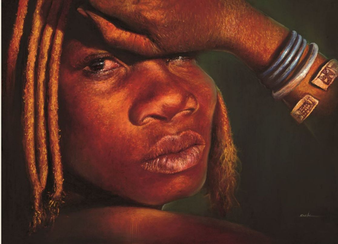 Himba Woman Grant Oxche Prints JULIE MILLER AFRICAN CONTEMPORARY