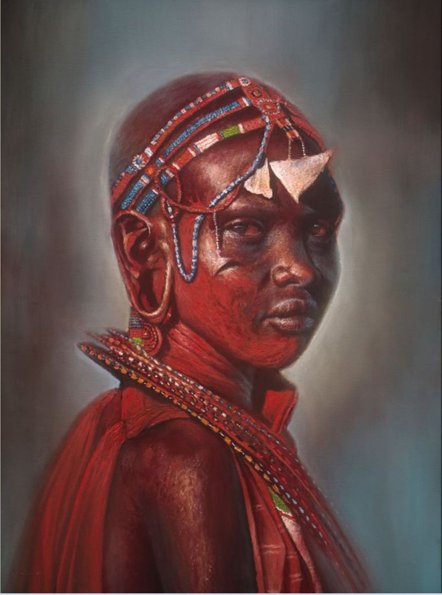 Samburu Maiden Grant Oxche Prints JULIE MILLER AFRICAN CONTEMPORARY
