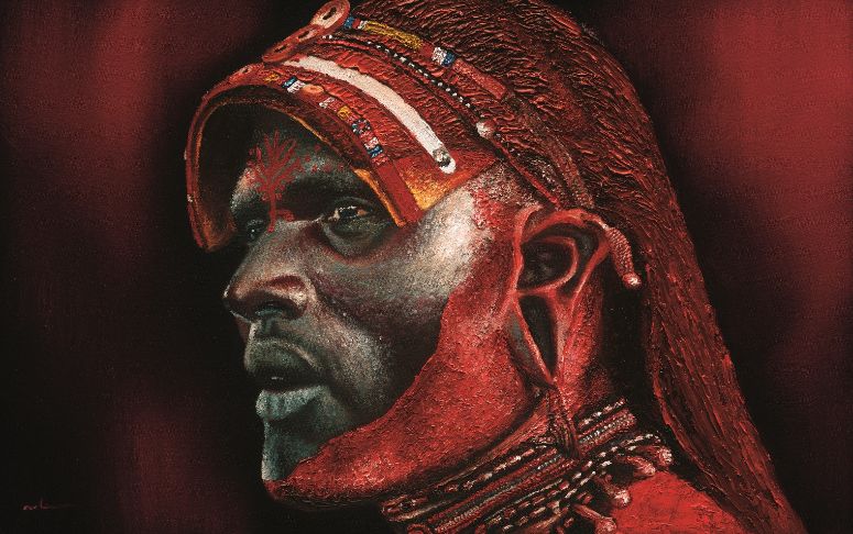 Samburu Warrior Grant Oxche Prints JULIE MILLER AFRICAN CONTEMPORARY