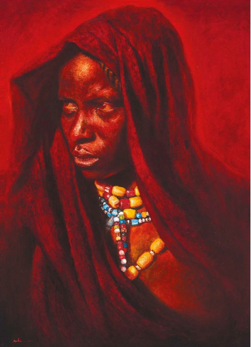 Afar Woman Grant Oxche Prints JULIE MILLER AFRICAN CONTEMPORARY