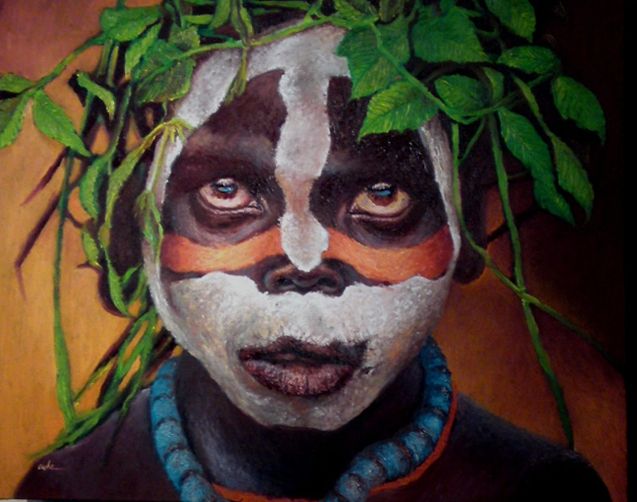 Surma Child Grant Oxche Prints JULIE MILLER AFRICAN CONTEMPORARY