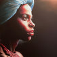 Blue Turban Grant Oxche Prints JULIE MILLER AFRICAN CONTEMPORARY