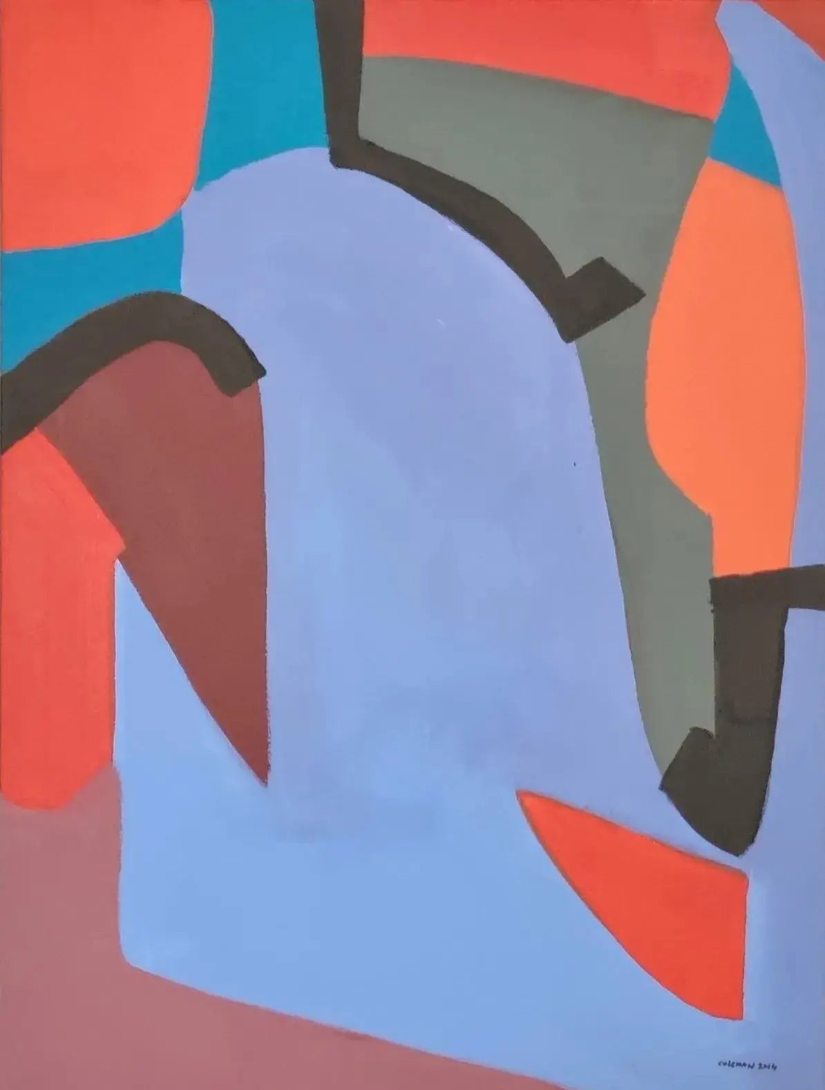 Blue Curve Trevor Coleman Paintings JULIE MILLER AFRICAN CONTEMPORARY