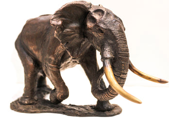 Elephant Brandon Borgelt Sculpture JULIE MILLER AFRICAN CONTEMPORARY