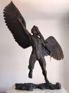 Redemption Brandon Borgelt Sculpture JULIE MILLER AFRICAN CONTEMPORARY