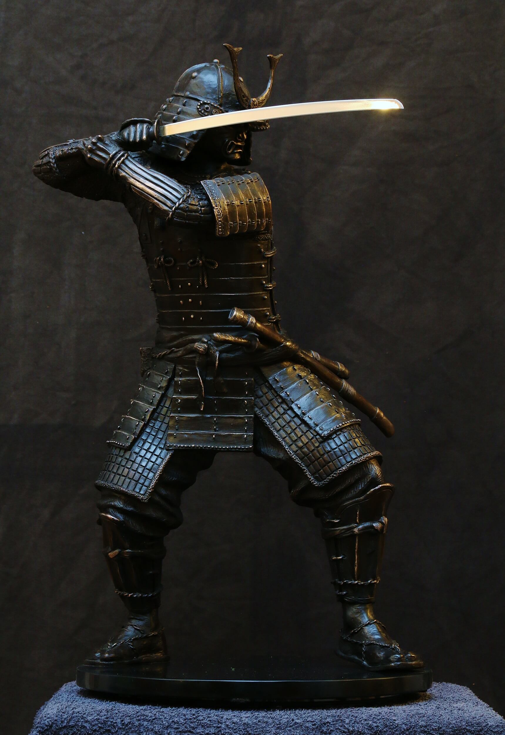 Samurai Brandon Borgelt Sculpture JULIE MILLER AFRICAN CONTEMPORARY