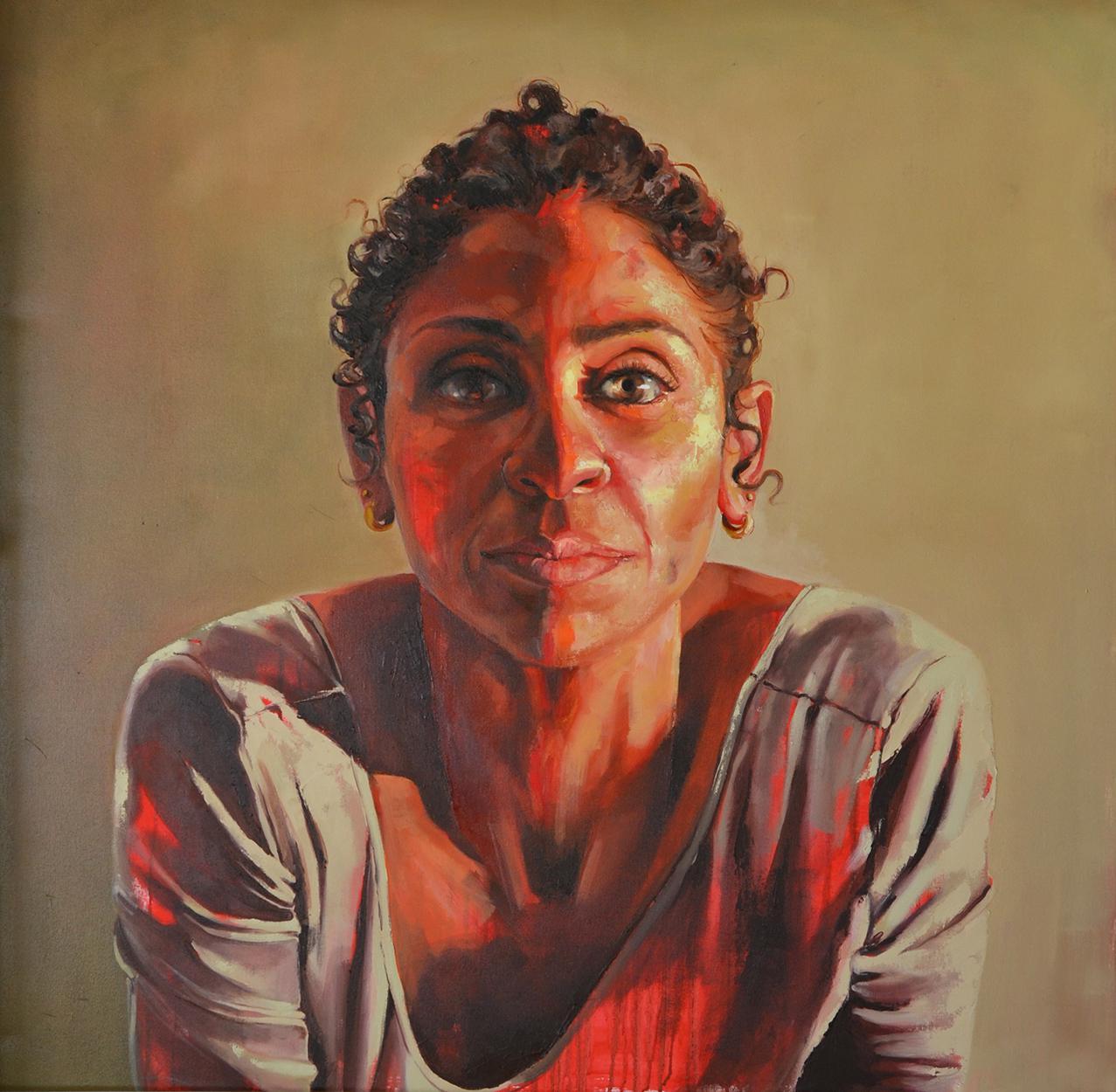 Portrait of Donelia Caelyn Robertson Paintings JULIE MILLER AFRICAN CONTEMPORARY