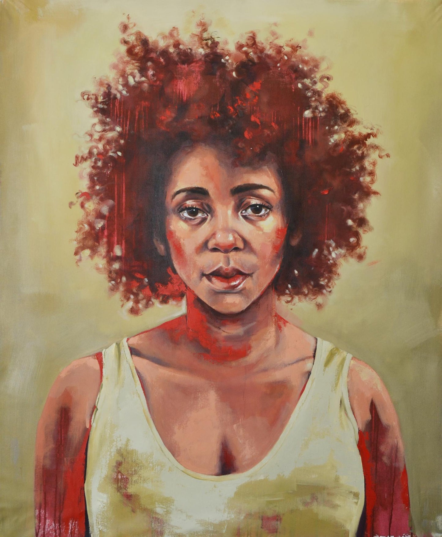 Portrait of Buhle Caelyn Robertson Paintings JULIE MILLER AFRICAN CONTEMPORARY