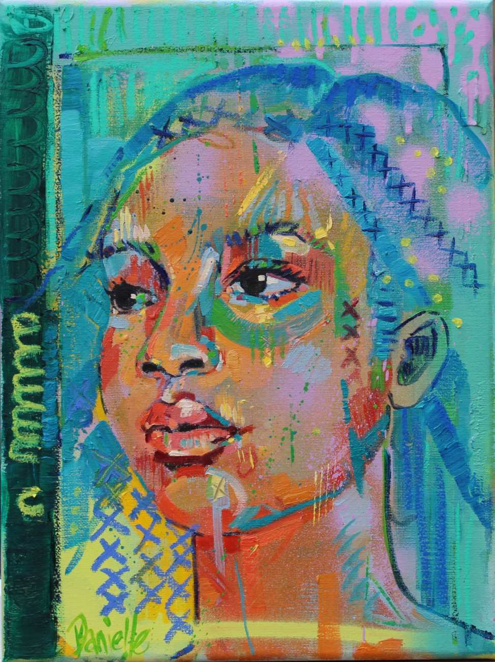 2/100 Danielle Hewlett Paintings JULIE MILLER AFRICAN CONTEMPORARY