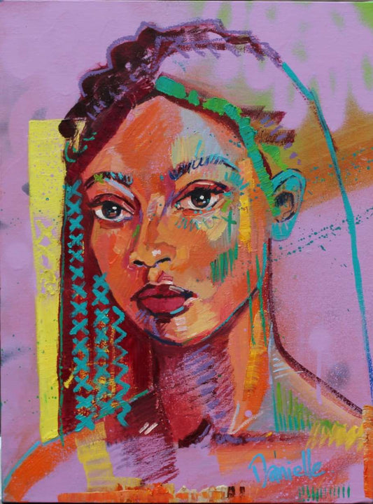 4/100 Danielle Hewlett Paintings JULIE MILLER AFRICAN CONTEMPORARY