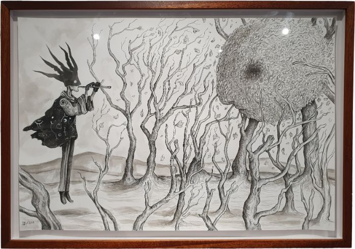 The Song Of Autumn David Griessel Drawings JULIE MILLER AFRICAN CONTEMPORARY