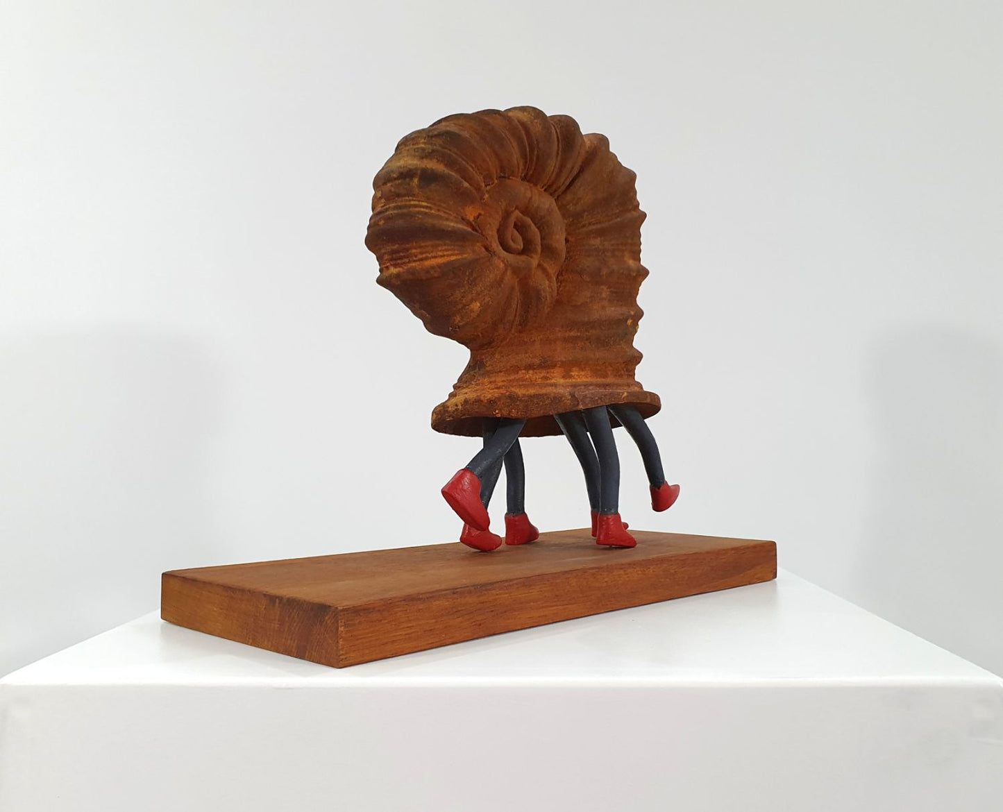 Travelling Hermit David Griessel Sculpture JULIE MILLER AFRICAN CONTEMPORARY