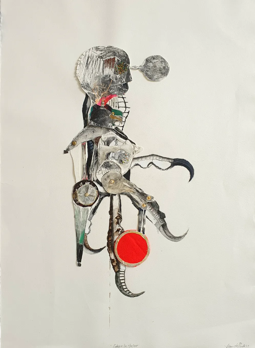 Ghost In The Machine Fleur de Bondt Collage JULIE MILLER AFRICAN CONTEMPORARY