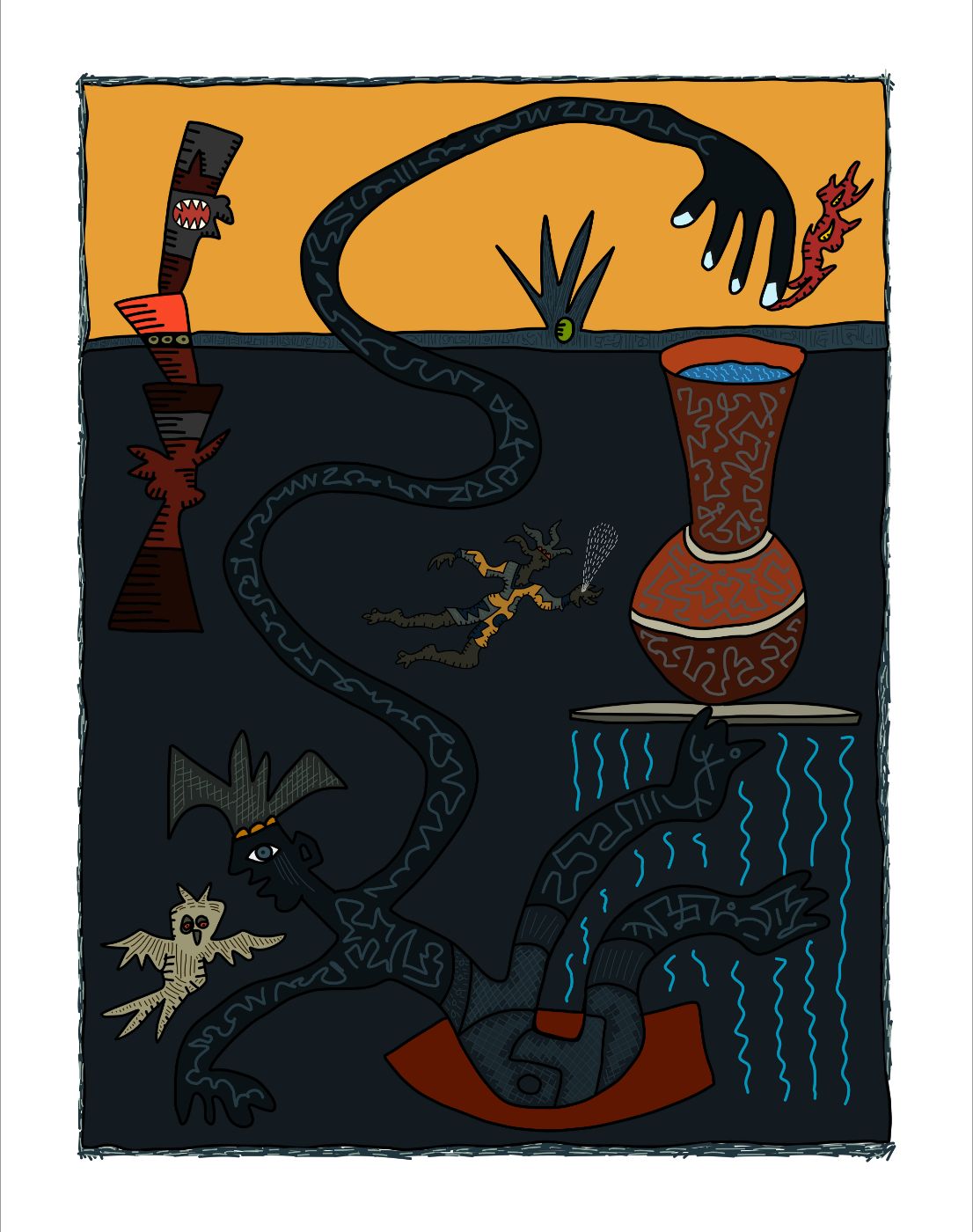 reaching-out-never-felt-so-good Gregg Price Collectible Prints JULIE MILLER AFRICAN CONTEMPORARY