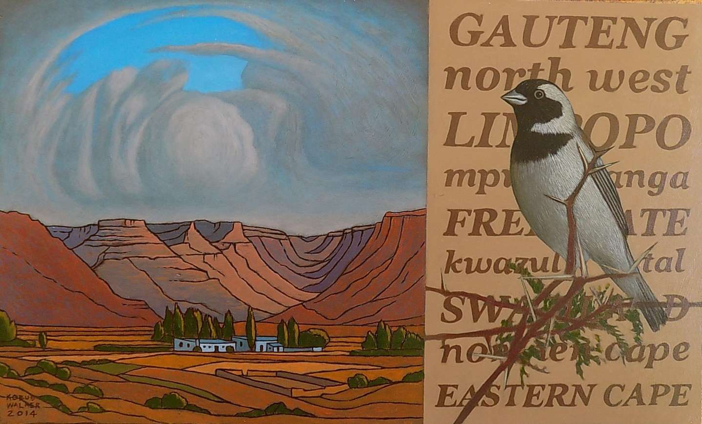 Gauteng African Journey Kobus Walker Paintings JULIE MILLER AFRICAN CONTEMPORARY