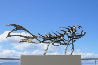 Flow Form Fish Malcolm Solomon Sculpture JULIE MILLER AFRICAN CONTEMPORARY