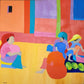 Market Women - Zanzibar Trevor Coleman Paintings JULIE MILLER AFRICAN CONTEMPORARY