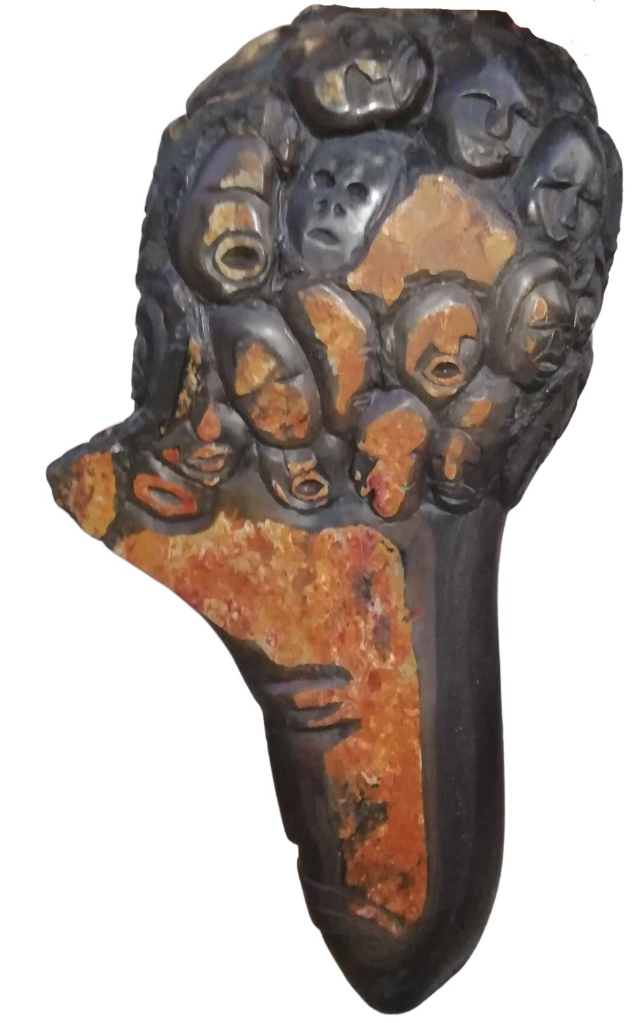 Africa Yachema (Africa Cries) Saviour Mukomberanwa Sculpture JULIE MILLER AFRICAN CONTEMPORARY