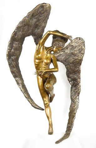 Flaming Lock Sonja Smeyers Sculpture JULIE MILLER AFRICAN CONTEMPORARY