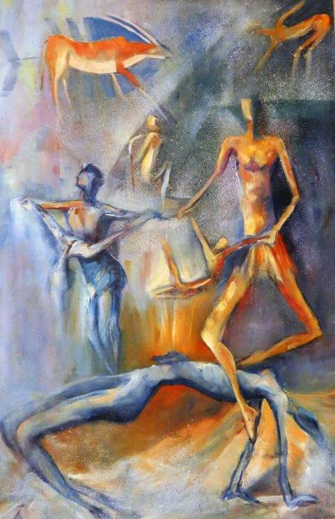 Dance Of Life Stephanie Bester Paintings JULIE MILLER AFRICAN CONTEMPORARY