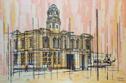 Harrismith Town Hall Bloemfontein Taiwo Ohu Paintings JULIE MILLER AFRICAN CONTEMPORARY