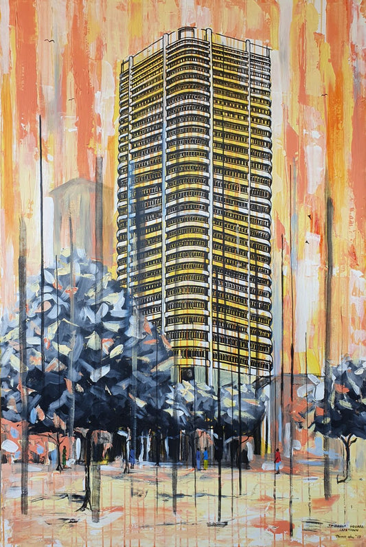 Thibault Square Cape Town Taiwo Ohu Paintings JULIE MILLER AFRICAN CONTEMPORARY