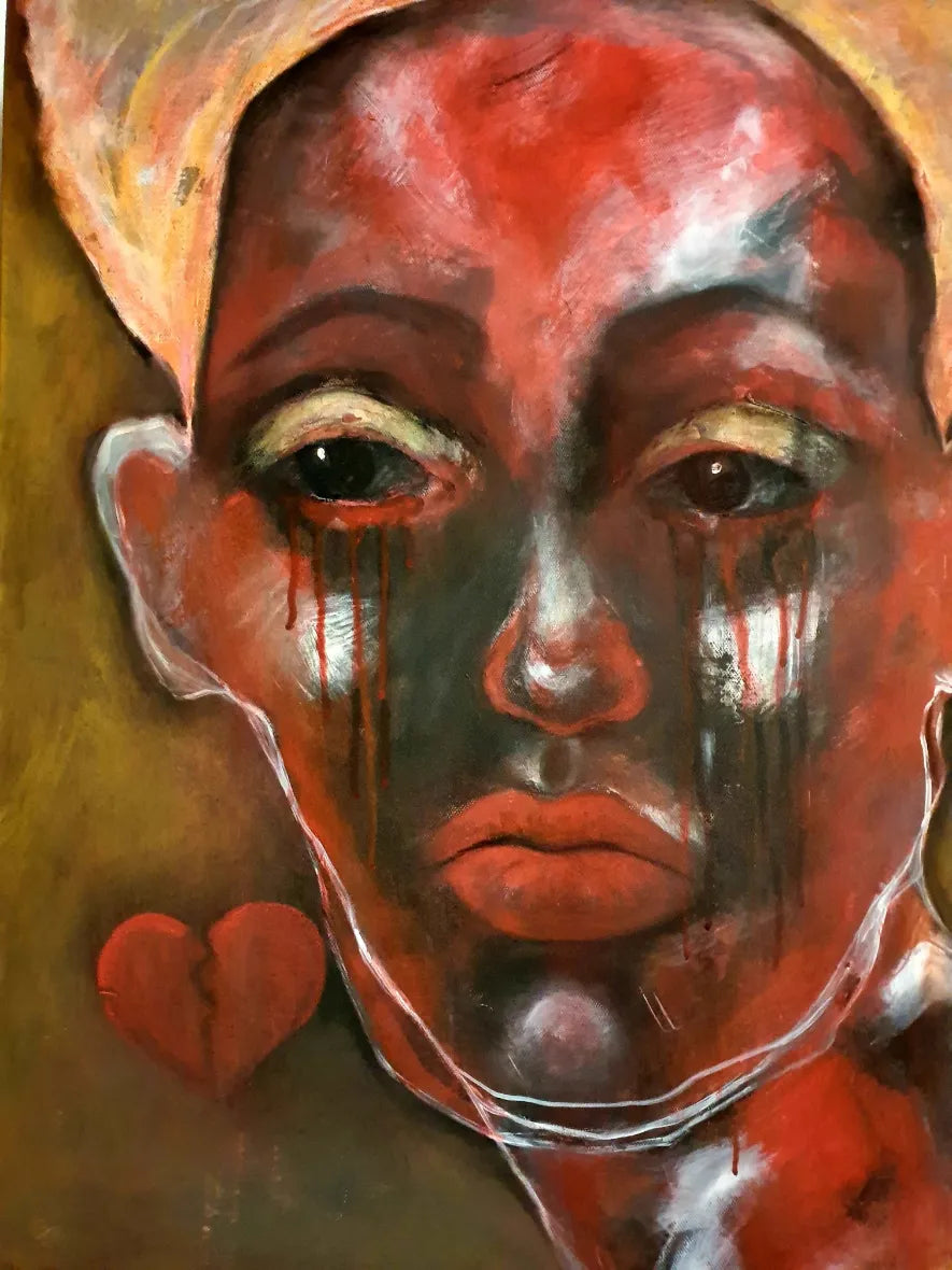 Broken Heart Tanja Michelle Margetts Paintings JULIE MILLER AFRICAN CONTEMPORARY
