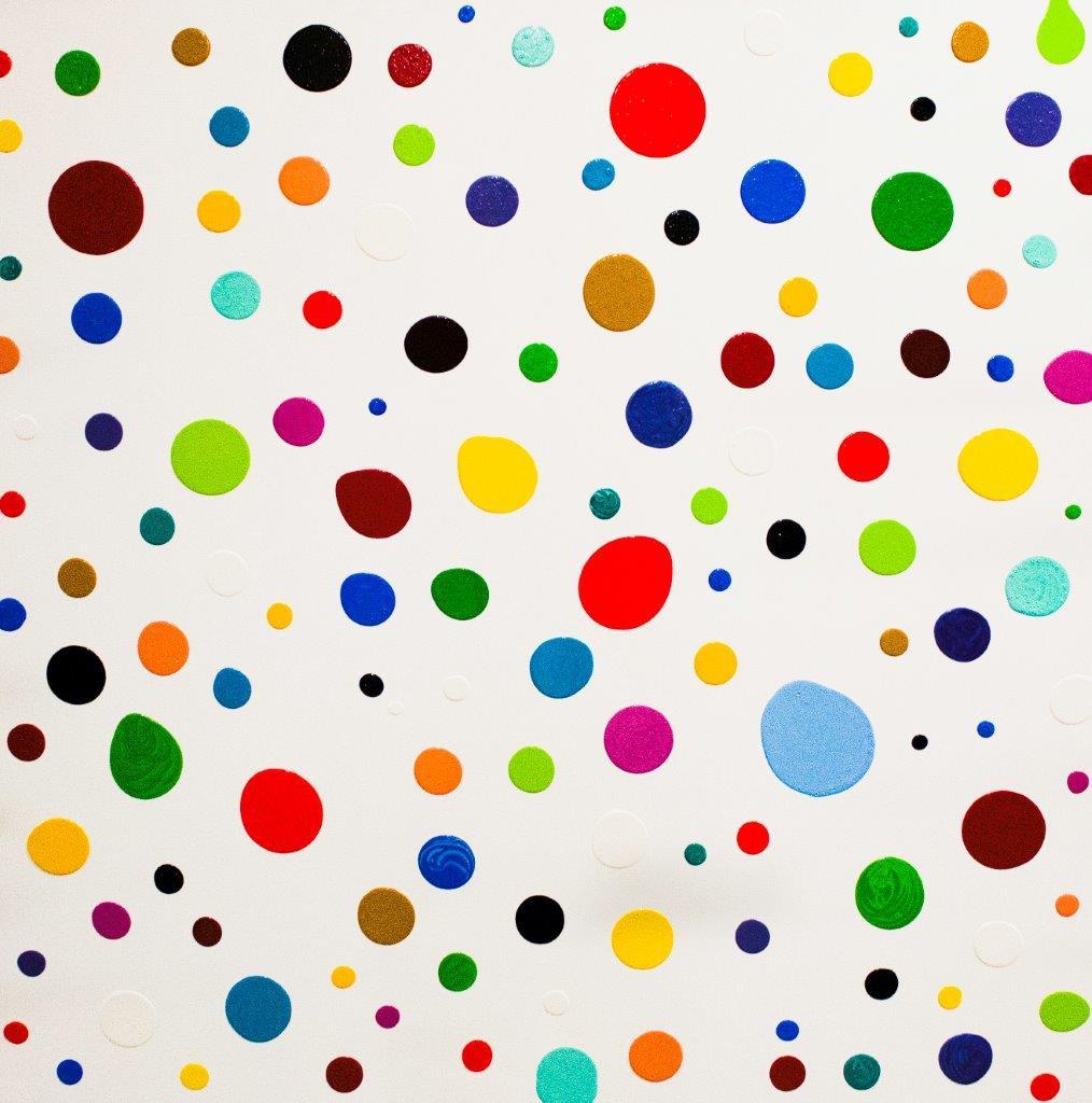 New Large Atom Dots 1 Tay Dall Paintings JULIE MILLER AFRICAN CONTEMPORARY