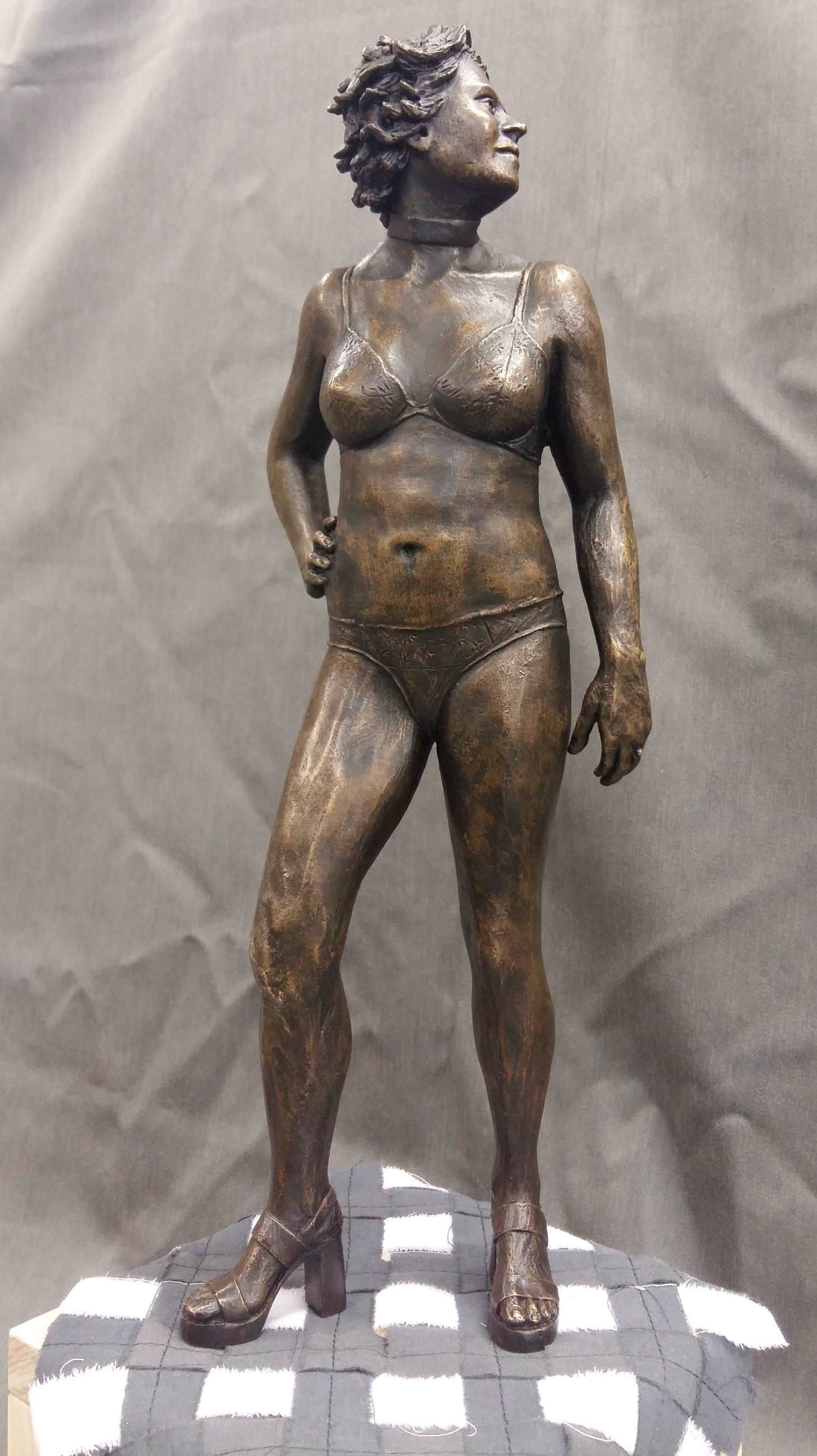 Date Night Zelda Stroud Sculpture JULIE MILLER AFRICAN CONTEMPORARY